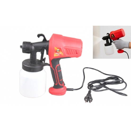 Elektrická malířská pistole MS-115 červená