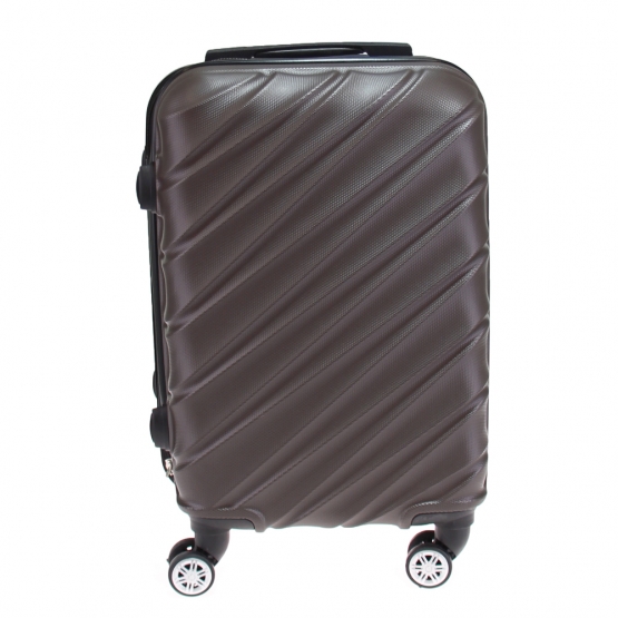 Sada 3 kufrů skořepinových LA3 hnědá