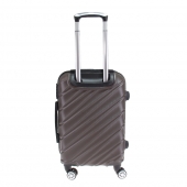 Sada 3 kufrů skořepinových LA3 hnědá