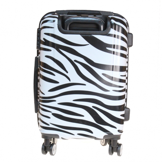 Sada 3 kufrů skořepinových (Zebra)