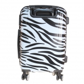 Sada 3 kufrů skořepinových (Zebra)