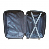 Sada 3 kufrů skořepinových (Zebra)