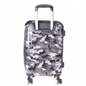 Sada 3 kufrů skořepinových LP35 (fialový maskáč)