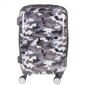 Sada 3 kufrů skořepinových LP35 (fialový maskáč)