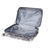 Sada 3 kufrů skořepinových LP35 (fialový maskáč)