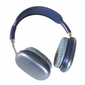 Bezdrátová sluchátka P9 modrá