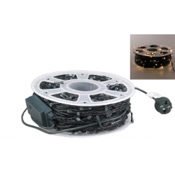 Vánoční LED světelný řetěz 100 m žlutý