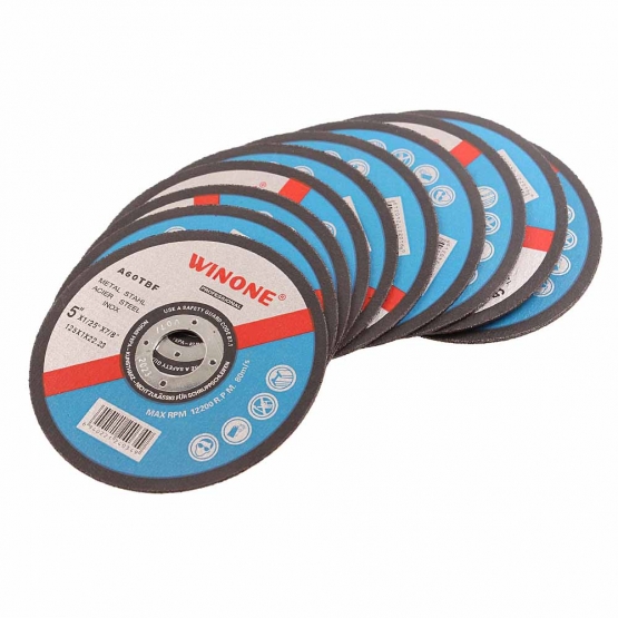 Řezný kotouč Winone 125 x 22 mm 10ks