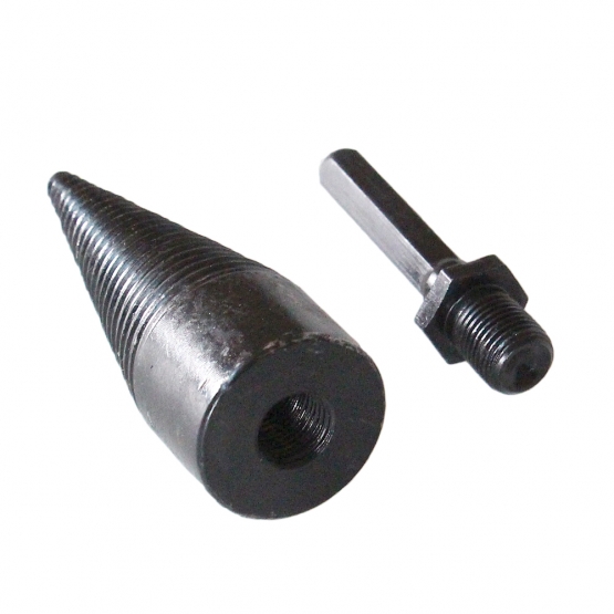 Kuželový vrták na štípání dřeva