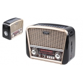 Přenosné 3pásmové solární rádio béžové YUEGAN