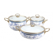 6-dílná sada smaltovaných hrnců ZL-8728