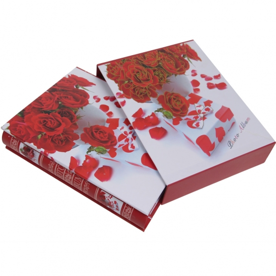 Fotoalbum červené růže na 200 fotografií