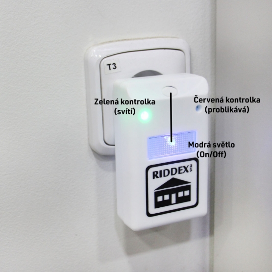 Odpuzovač hmyzu a škůdců Riddex