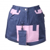 Montérková sukně Yowie modro-fialová vel.34