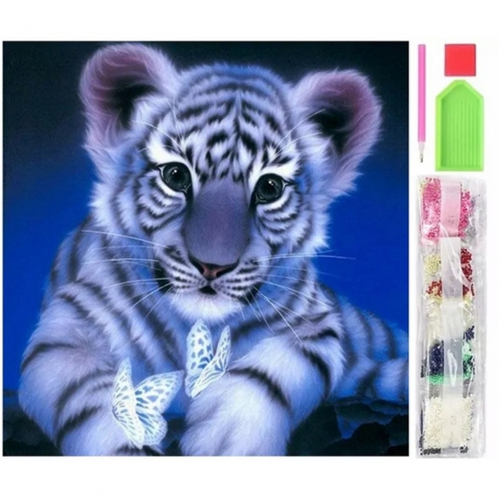 Diamantový obraz tygr