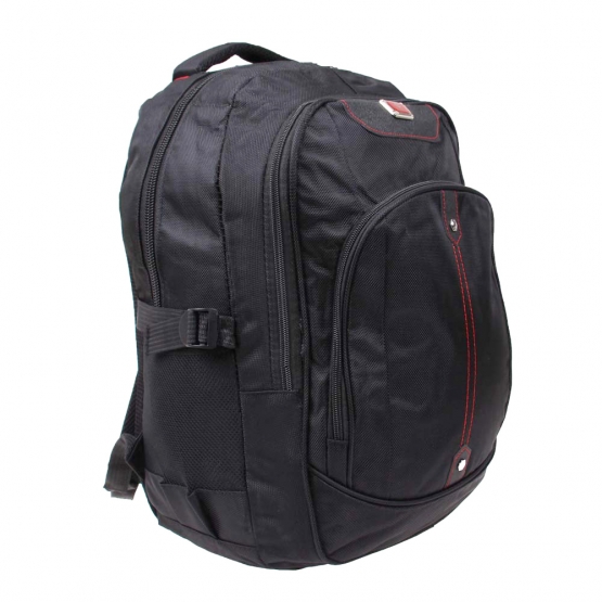 Batoh černý s náplní školních potřeb typ A