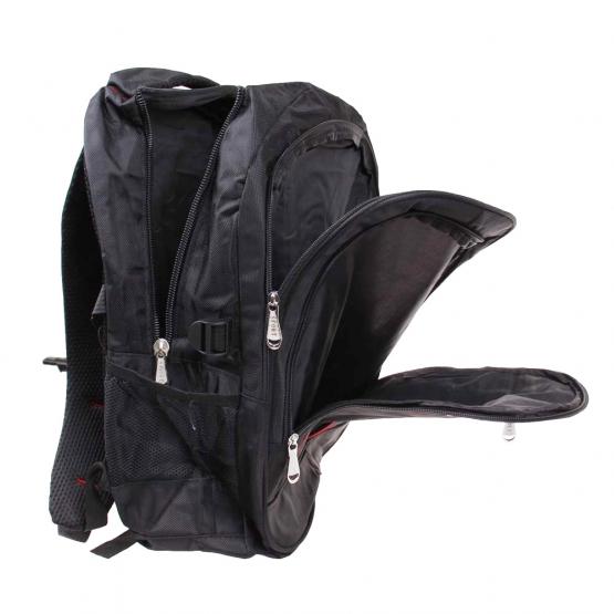 Batoh černý s náplní školních potřeb typ A