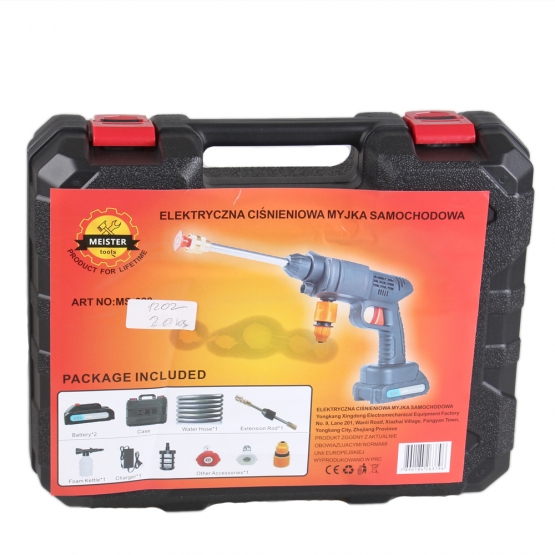 Aku ruční vysokotlaká čistící pistole 48V