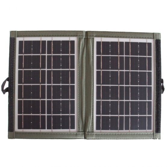 Solární nabíječka CL-670 khaki