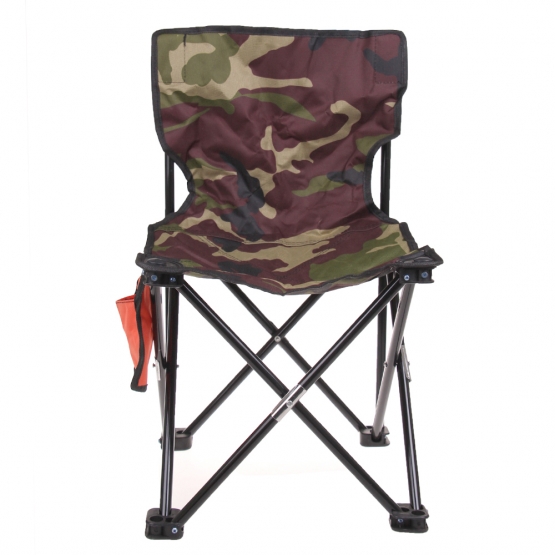 Židle skládací rybářská tmavý maskáč