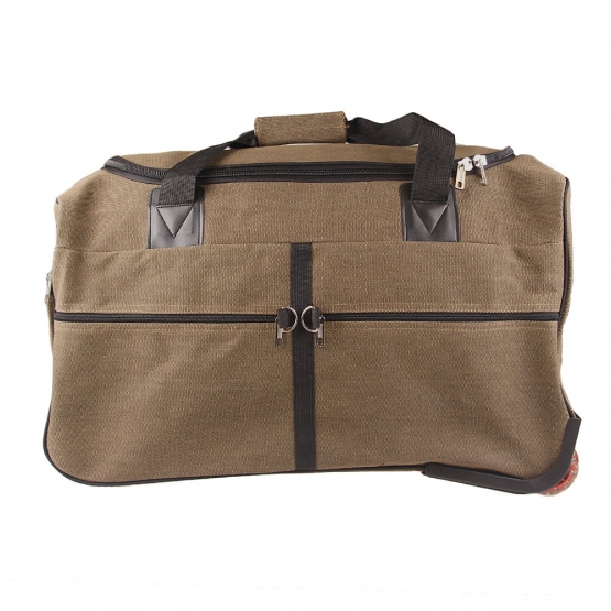 Cestovní taška na kolečkách khaki 62 l