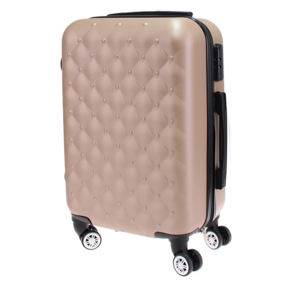 Sada 3 kufrů skořepinových LA2 béžová