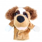 Plyšový maňásek na ruku pejsek var.2