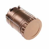 Solární kempingová lucerna G-85 zlatá