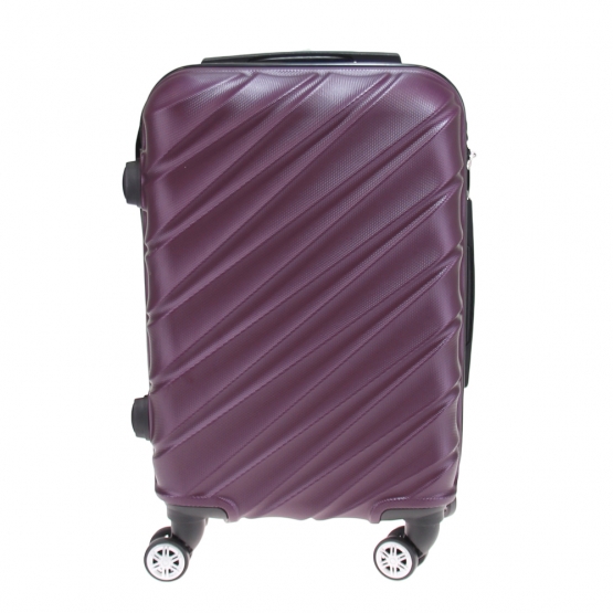 Sada 3 kufrů skořepinových LA3 vínová