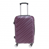 Sada 3 kufrů skořepinových LA3 vínová