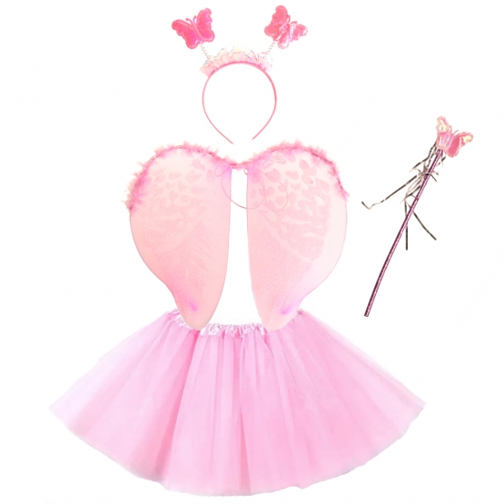Kostým anděl růžový