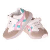 Dětské tenisky svítící se špičkou modrorůžové var.2 