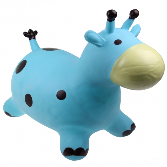 Hopsadlo pro děti – kravička modrá