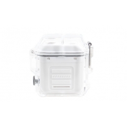 Elektrický spirálový zapalovač bílý