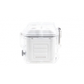 Elektrický spirálový zapalovač bílý