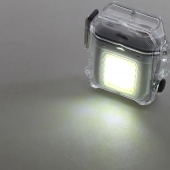 Elektrický spirálový zapalovač bílý