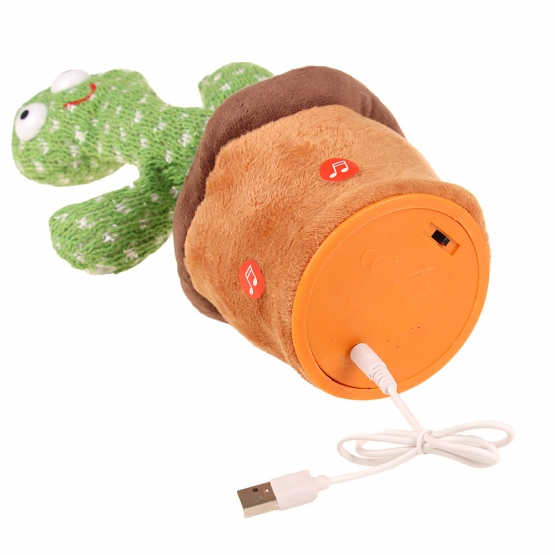 USB tančící a mluvící kaktus