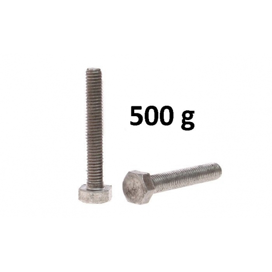 Šrouby se šestihrannou hlavou M8x50, 500g
