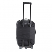 Sada 3 látkových kufrů černá 1