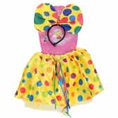 Kostým žlutý s puntíky
