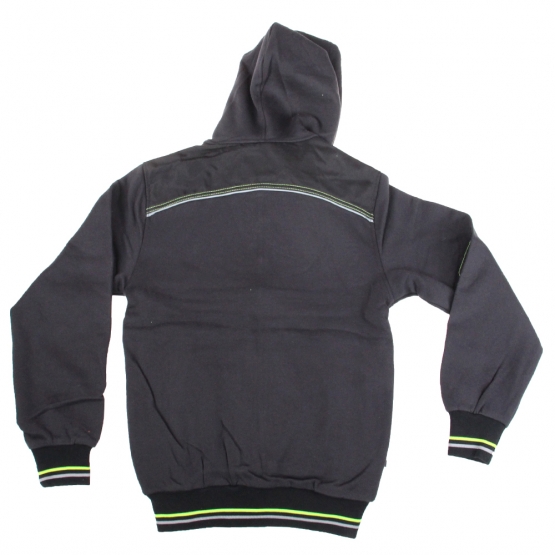 Pracovní mikina s kapucí žlutá XS