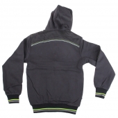 Pracovní mikina s kapucí žlutá XS