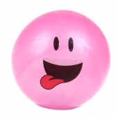 Gumový míč smajlík mix