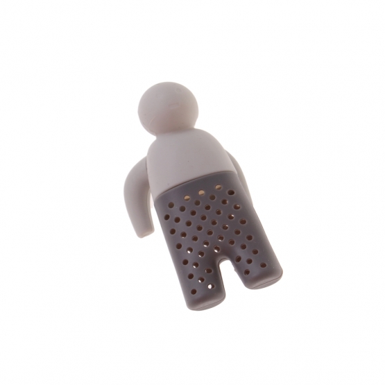 Silikonové sítko na čaj ve tvaru panáčka