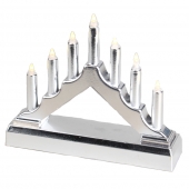 Vánoční svícen stříbrný