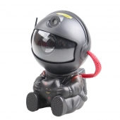 LED projektor noční obloha astronaut černý