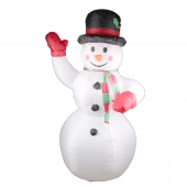 Nafukovací sněhulák s LED osvětlením