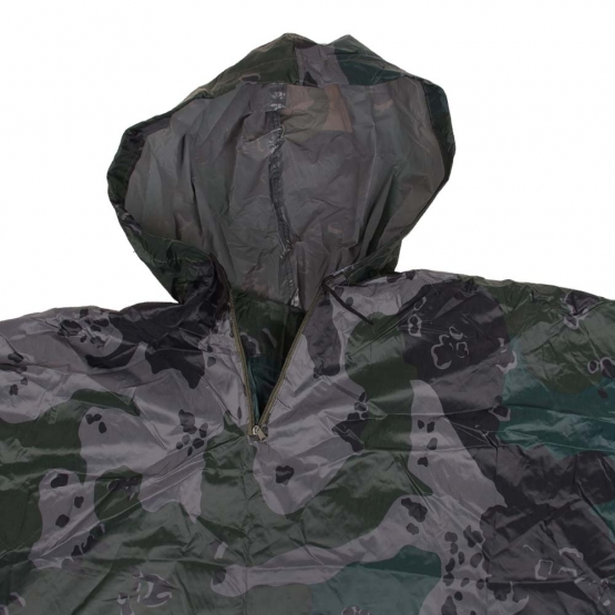 Pončo pláštěnka maskáčová