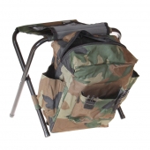 Turistické skládací křeslo s batohem