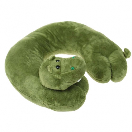 Cestovní polštářek krokodýl